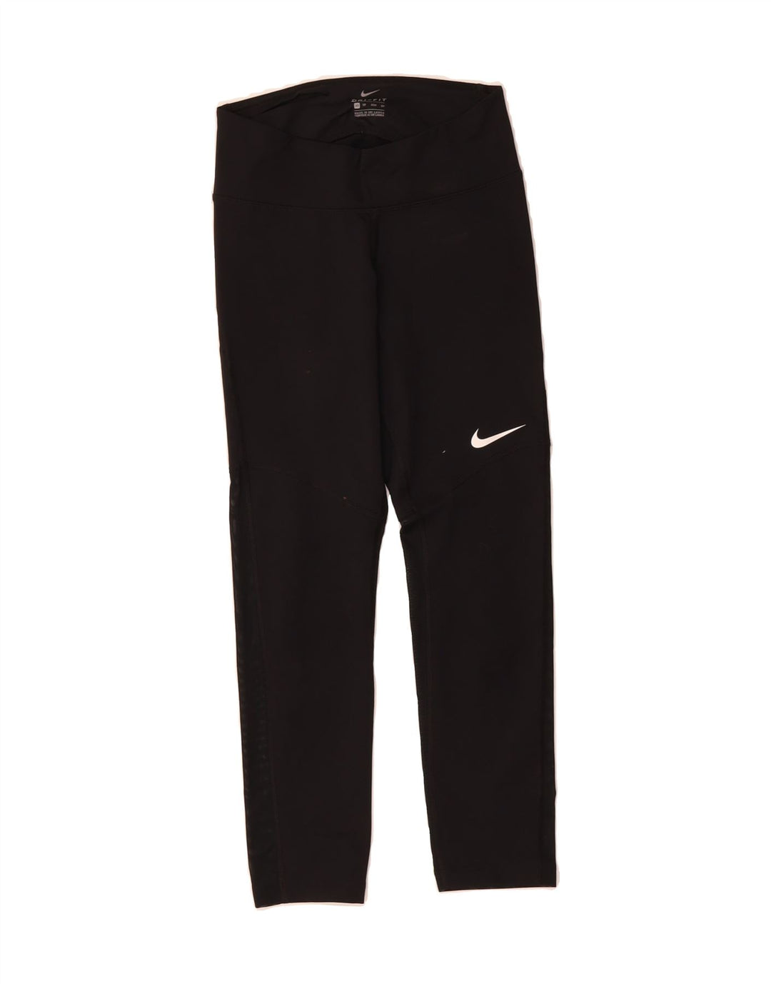 NIKE Womens Dri Fit Leggings UK 6 XS  Black Polyester Vintage Nike and Second-Hand Nike from Messina Hembry 