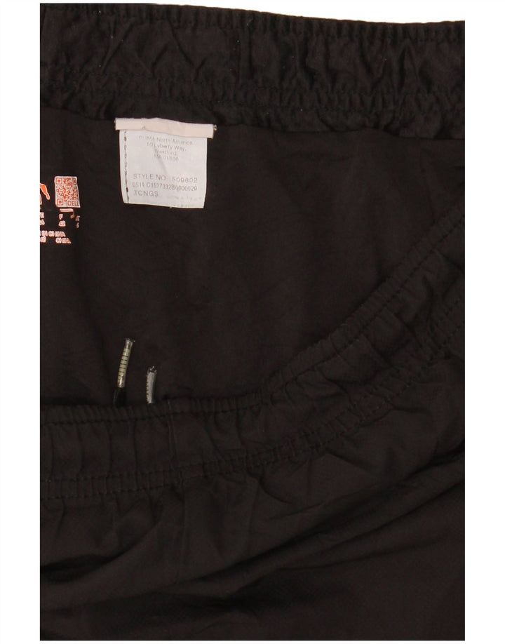 PUMA Womens Sport Shorts UK 16 Large  Black
