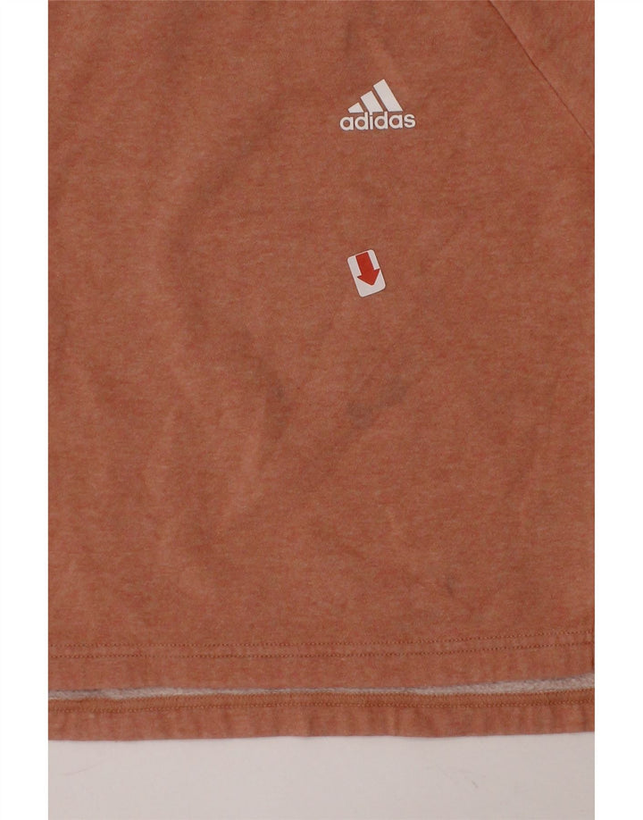 ADIDAS Girls Sweatshirt Jumper 3-4 Years Pink Cotton Vintage Adidas and Second-Hand Adidas from Messina Hembry 
