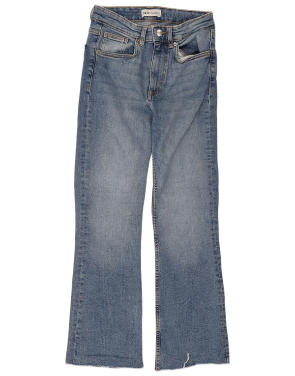 Zara Vaqueros Bootcut Mujer EU 36 XS W26 L26 Azul