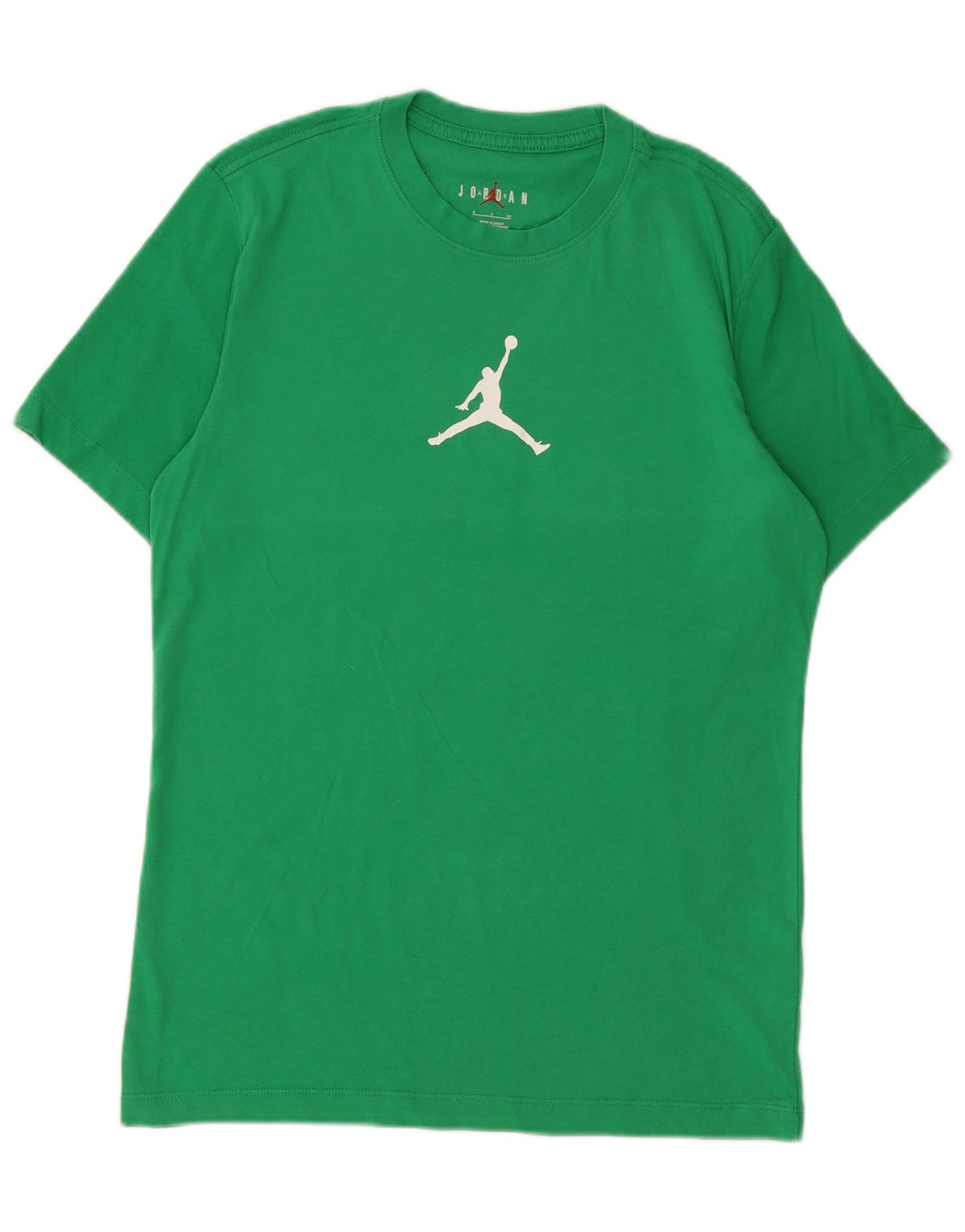 Jordan Mens Graphic T-Shirt Top Small Green Cotton