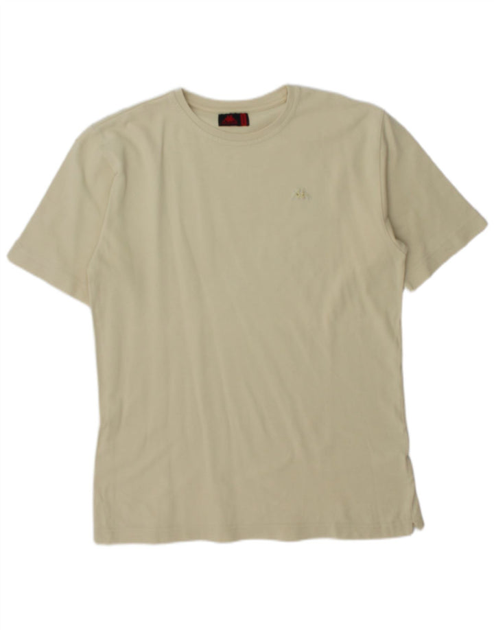 T-shirt uomo Kappa Top in cotone beige medio