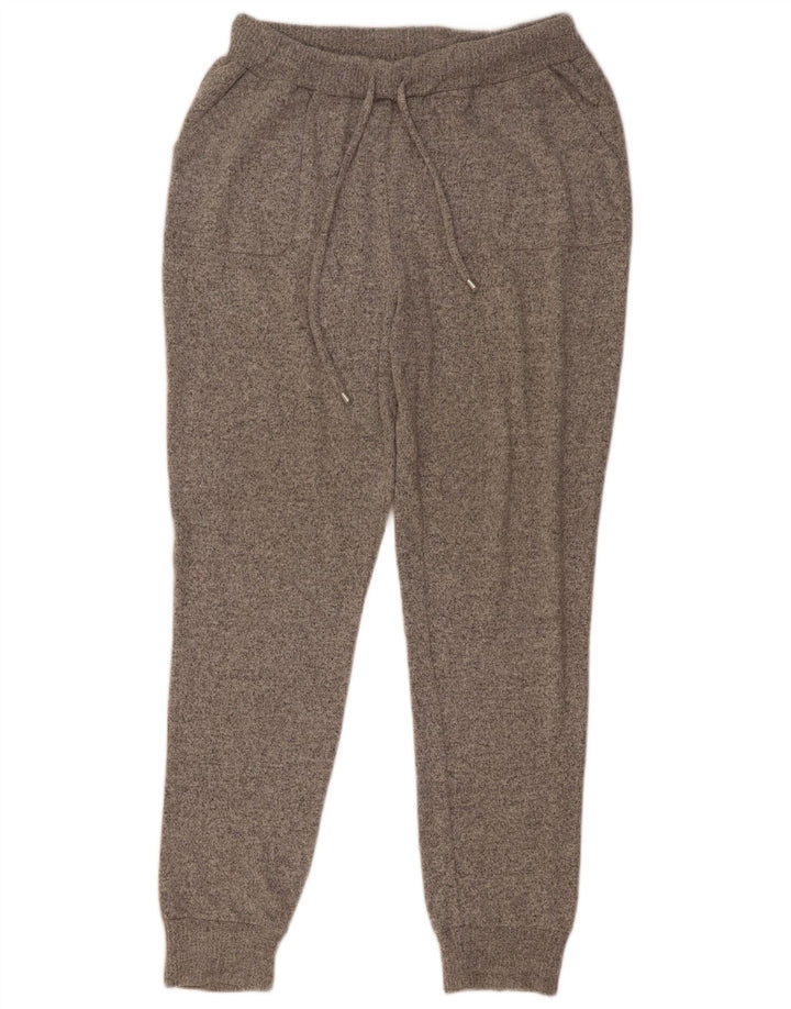 Lipsy Womens Tracksuit Trousers Joggers UK 12 Medium Grey Flecked Polyester