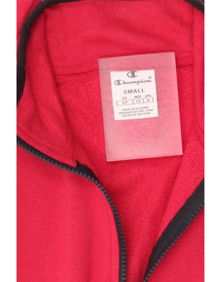 Champion Womens Tracksuit Top Jacket UK 10 Small Pink