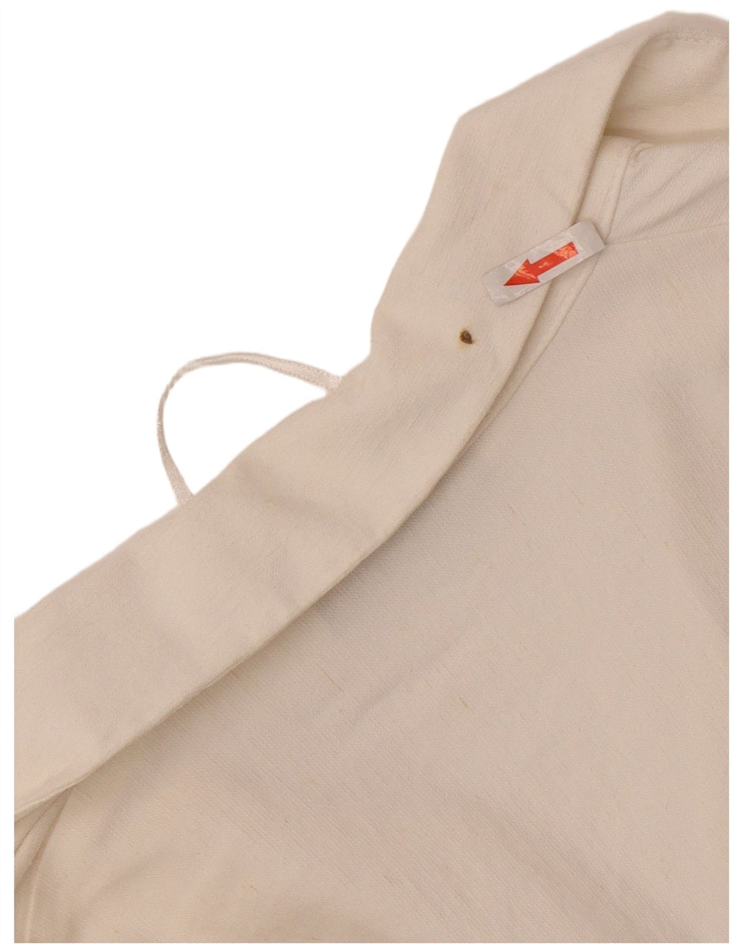 Zara Womens Crop Shirt Blouse UK 10 Small White