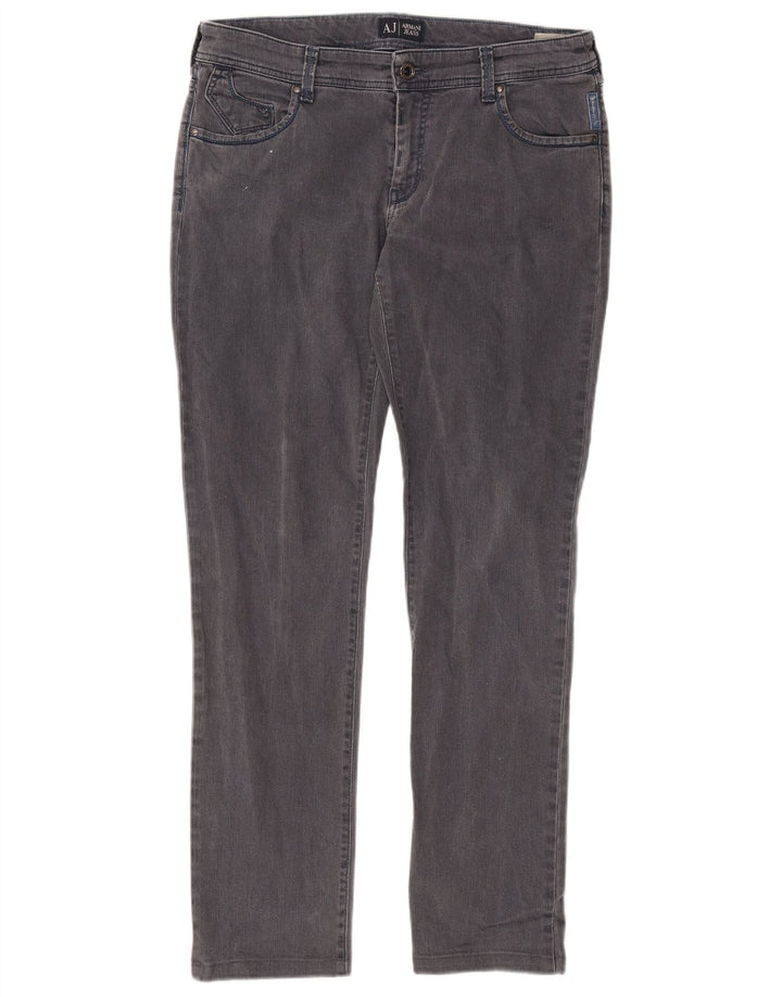 Dżinsy damskie ARMANI W30 L29 szare