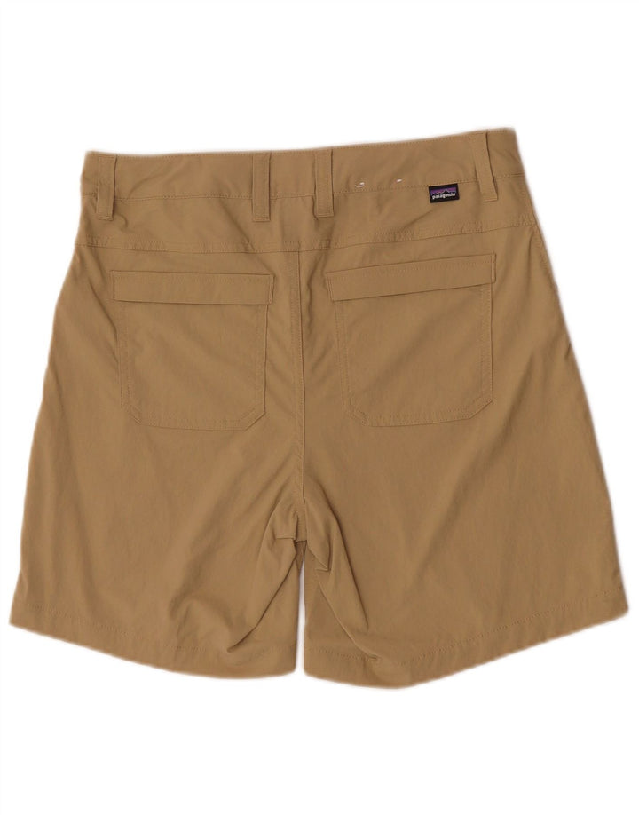 Patagonia Womens Casual Shorts US 6 Medium W29 Beige Nylon