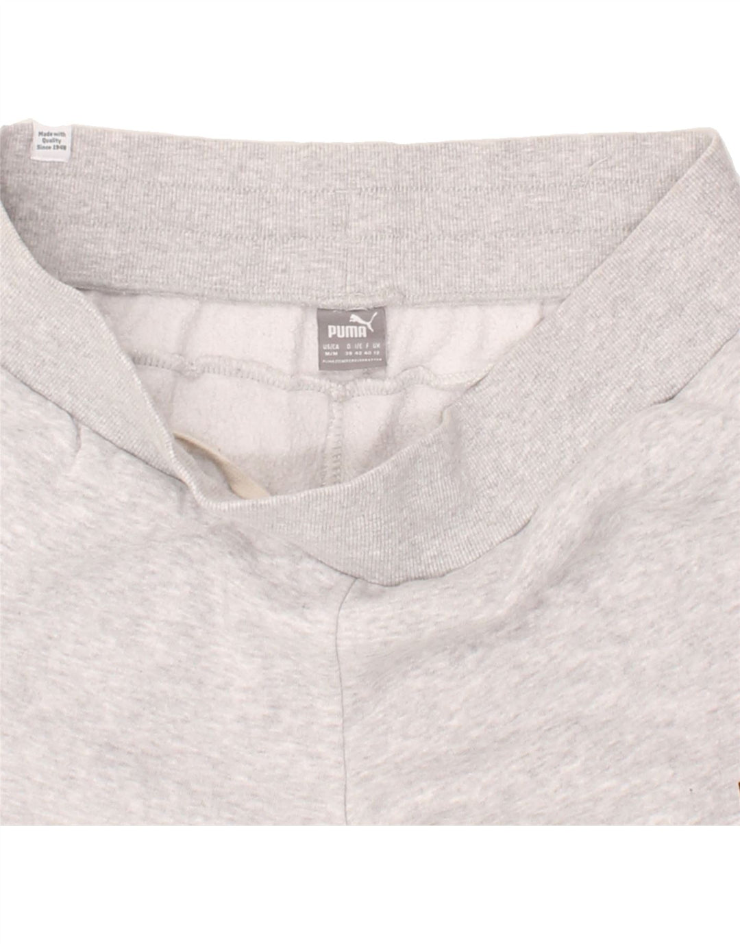 PUMA Womens Tracksuit Trousers Joggers UK 12 Medium  Grey Vintage Puma and Second-Hand Puma from Messina Hembry 