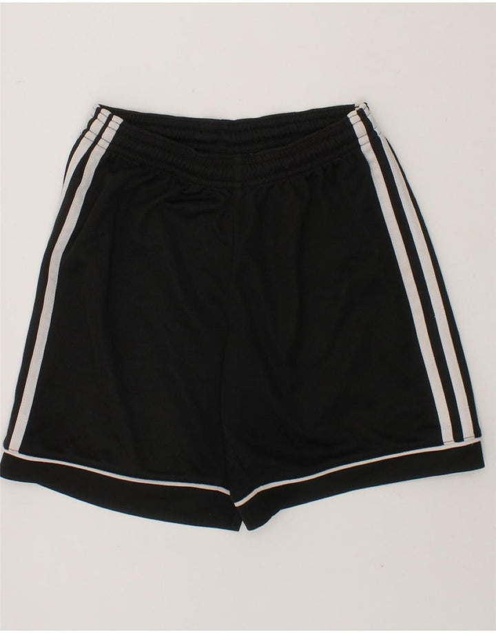 ADIDAS Boys Climalite Sport Shorts 9-10 Years  Black Vintage Adidas and Second-Hand Adidas from Messina Hembry 