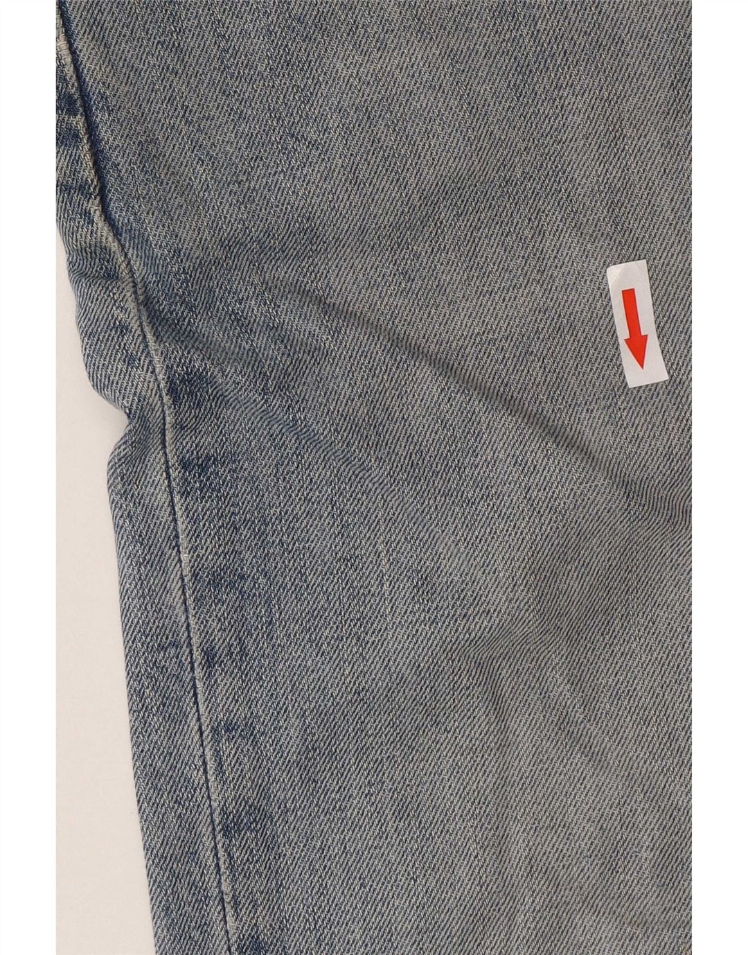 Carhartt Mens Distressed Straight Jeans W34 L34 Blue Cotton