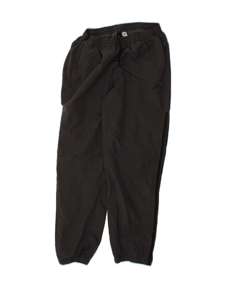 ADIDAS Mens Tracksuit Trousers Joggers Large Grey Polyester Vintage Adidas and Second-Hand Adidas from Messina Hembry 
