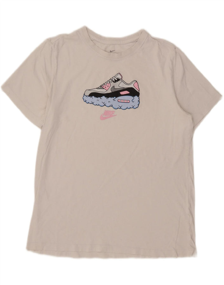 Nike Mens Graphic T-Shirt Top Large White