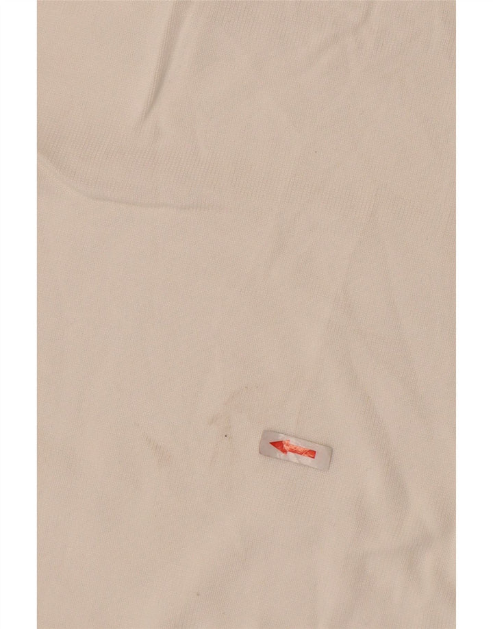Marks & Spencer Herre Autograph Polo Neck Jumper Sweater XL Hvid