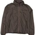 Napapijri Mens Hooded Rain Jacket UK 42 XL Grey Polyamide