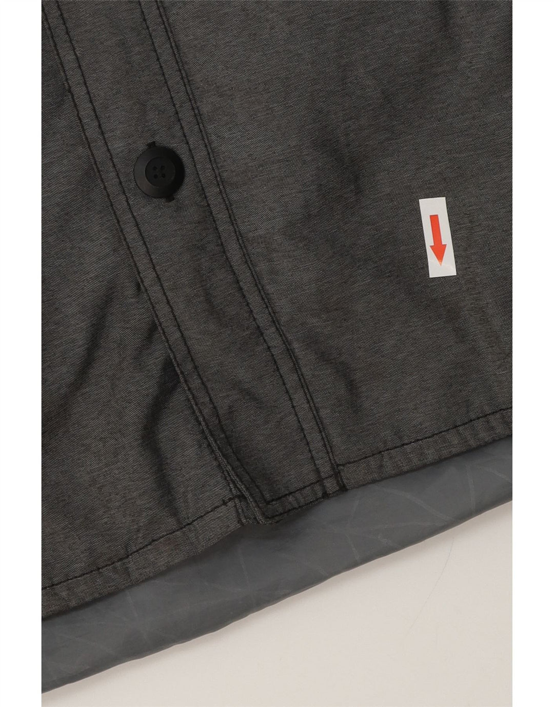 Nike Mens Hooded Windbreaker Jacket UK 36 Small Grey Colourblock Polyester