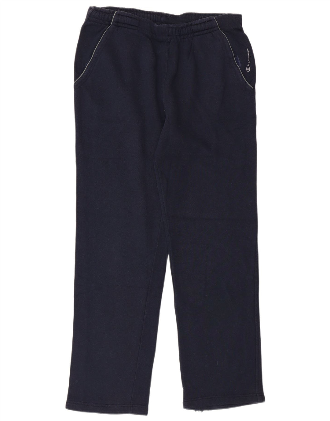 Champion Mens Tracksuit Trousers Small  Navy Blue Cotton