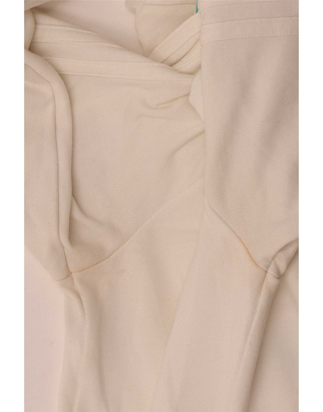 Adidas Womens Zip Hoodie Sweater IT 44 Medium White Cotton