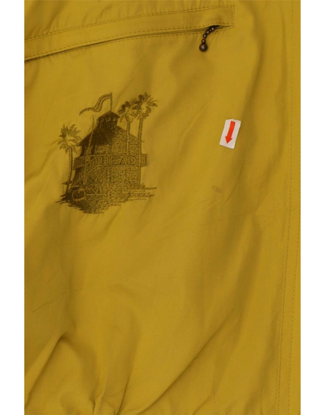 HEAD Veste coupe-vent surdimensionnée pour femme UK 20 2XL Jaune