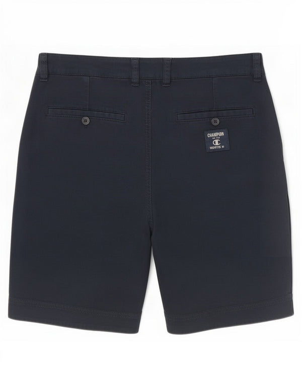 Pantaloncini chino da uomo Champion piccoli W29 in cotone blu navy