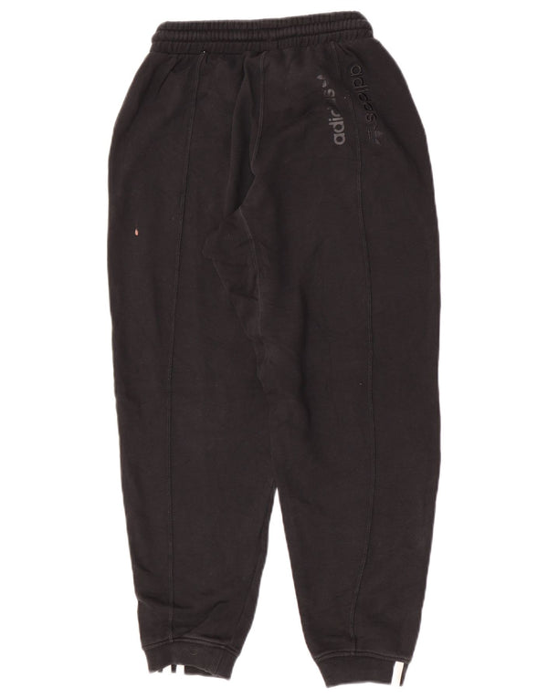 Pantaloni da tuta da donna Adidas Joggers UK 4 XS cotone nero