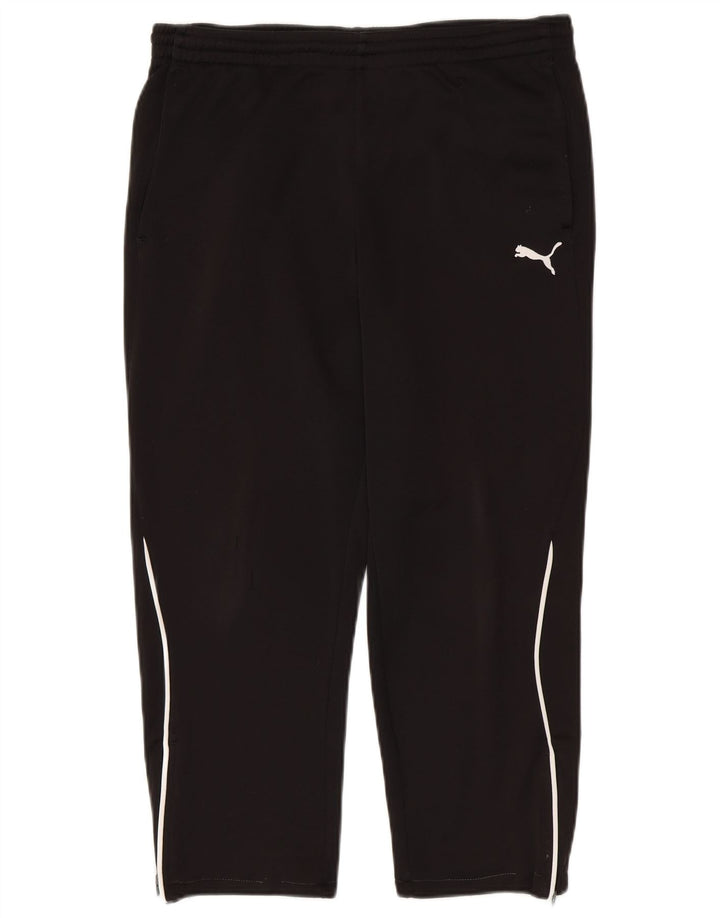 Puma Pantalon de Survêtement Garçon 15-16 ans Noir