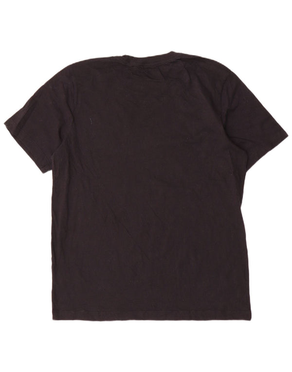 T-shirt da uomo Nike Top grande in cotone nero