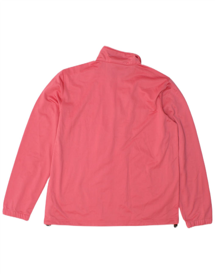 Diadora træningsdragt topjakke til kvinder UK 18 XL Pink Polyester