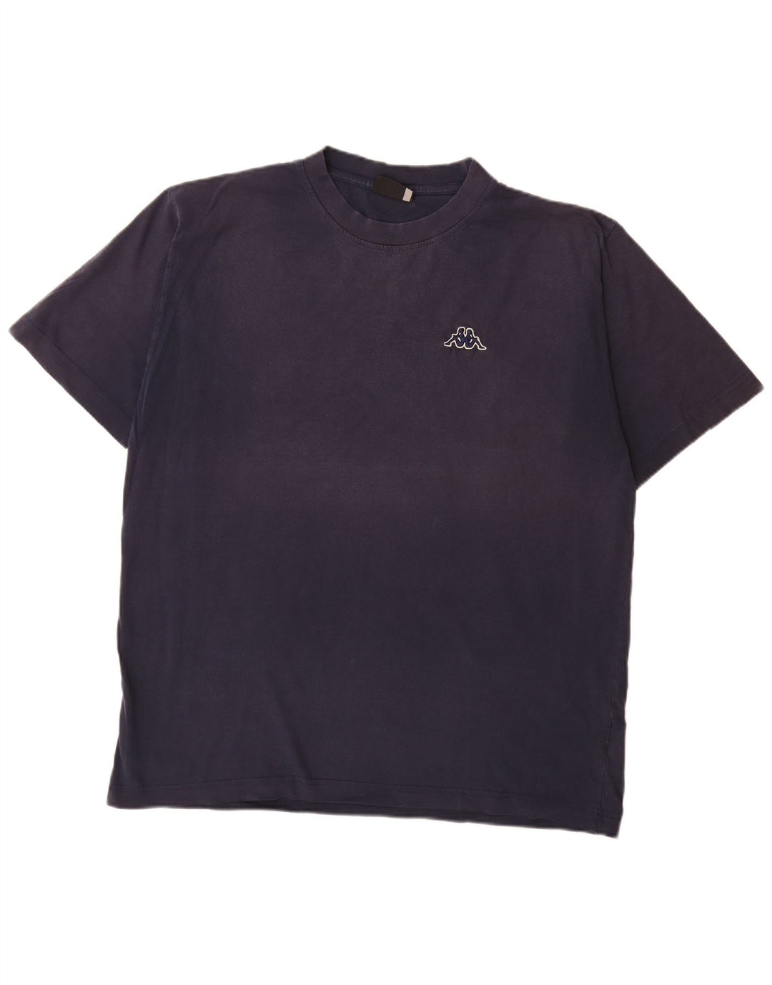 KAPPA Mens T-Shirt Top 2XL Navy Blue Cotton