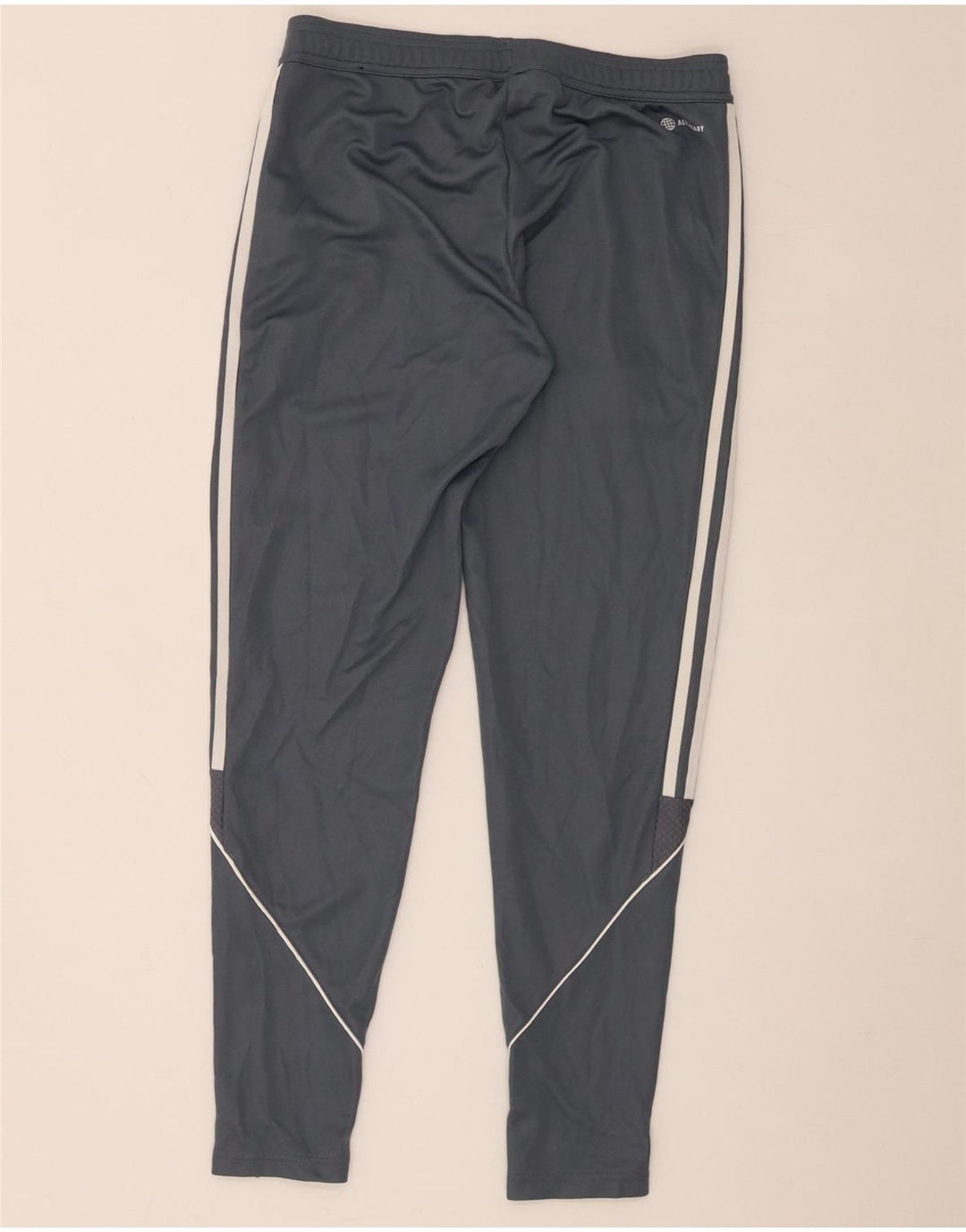 Adidas Womens Graphic Tracksuit Trousers UK 12/14 Medium Grey