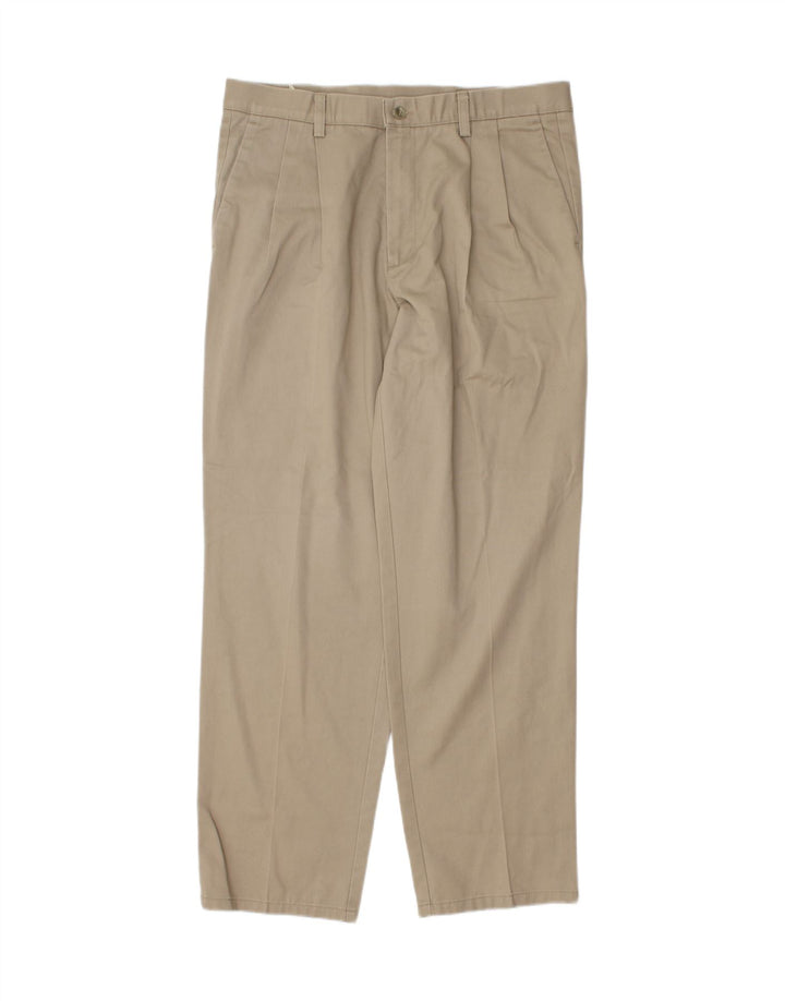 DOCKERS Mens Pegged Chino Trousers W34 L32 Grey Cotton Vintage Dockers and Second-Hand Dockers from Messina Hembry 