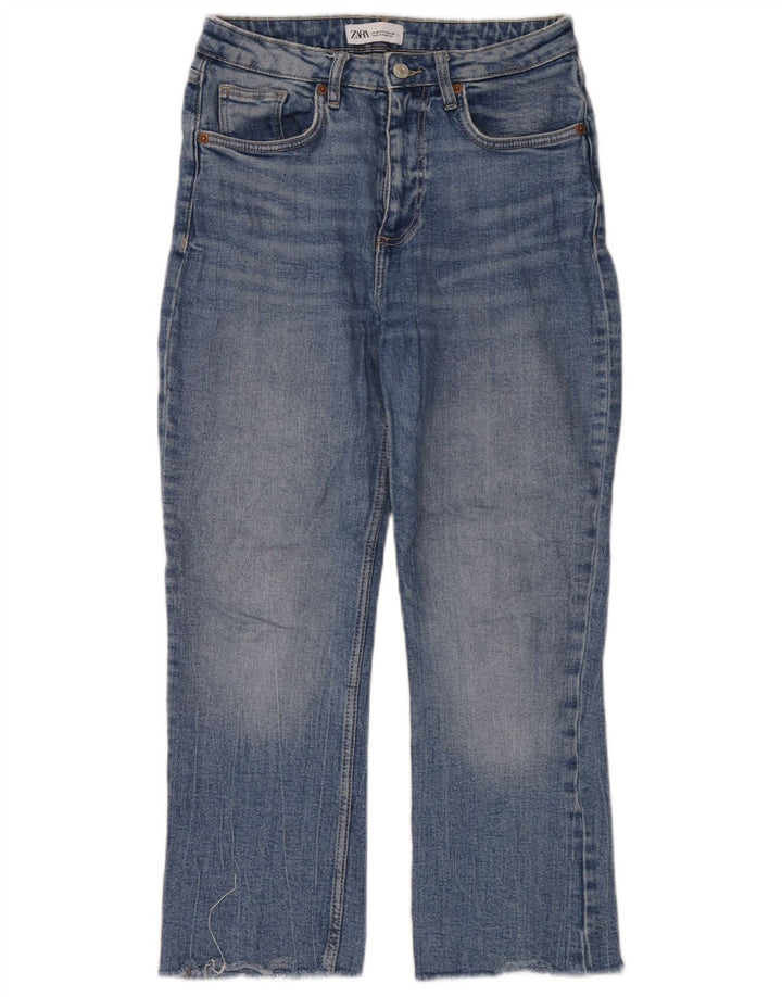 Zara Womens Bootcut Jeans EU 36 XS W26 L25 Blue