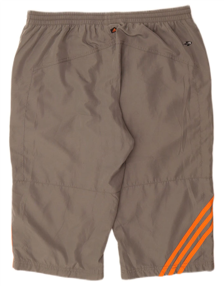 Adidas Mens Clima 365 Bermuda Sport Shorts Medium Grey Colourblock