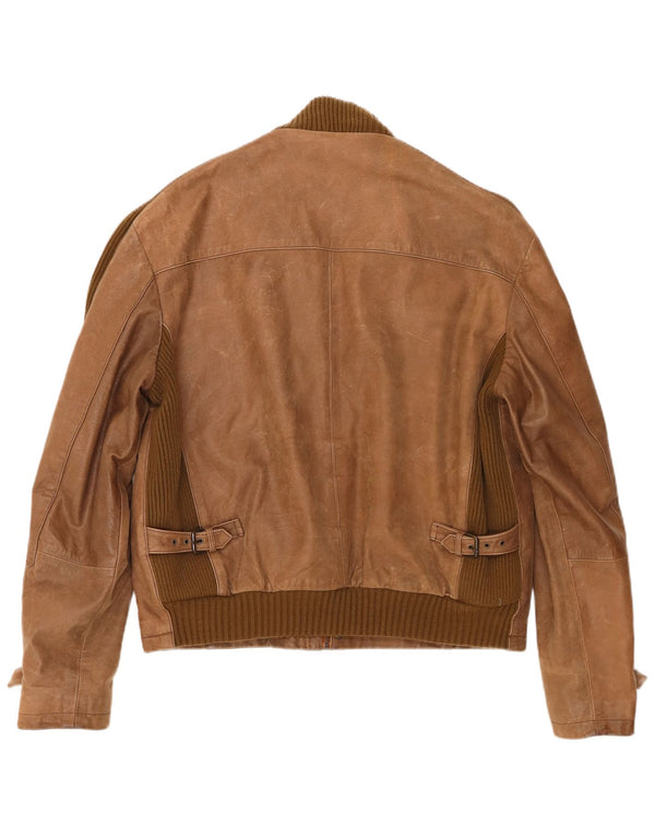 Conbipel Herren Lederjacke IT 56 2XL Braun