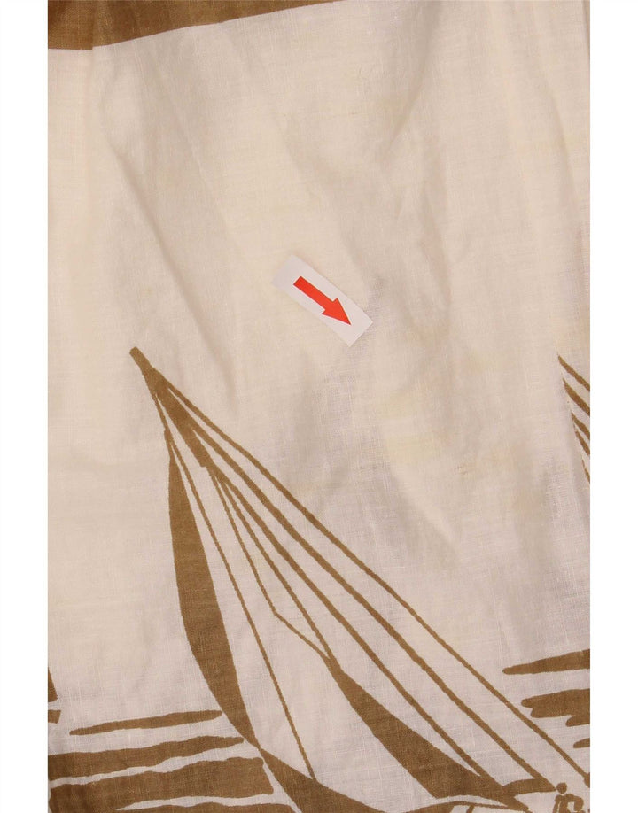 Gonna longuette con grafica trasparente da donna Marc Aurel W30 a righe marrone medio