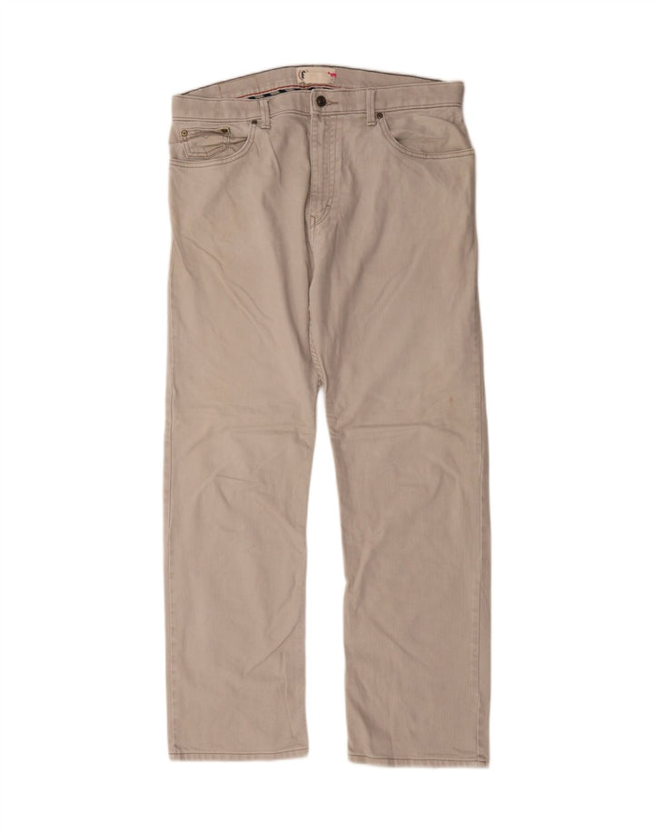 Мужские прямые джинсы Marks & Spencer W36 L31 серые