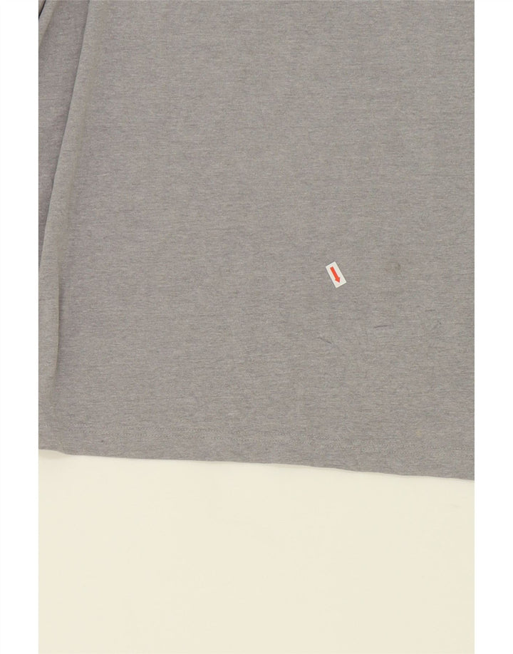 EDDIE BAUER Mens T-Shirt Top 2XL Grey Cotton Vintage Eddie Bauer and Second-Hand Eddie Bauer from Messina Hembry 