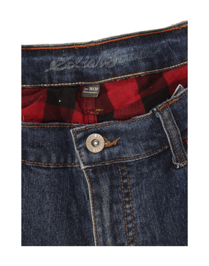 EDDIE BAUER Mens Straight Jeans W38 L30 Blue Cotton Vintage Eddie Bauer and Second-Hand Eddie Bauer from Messina Hembry 