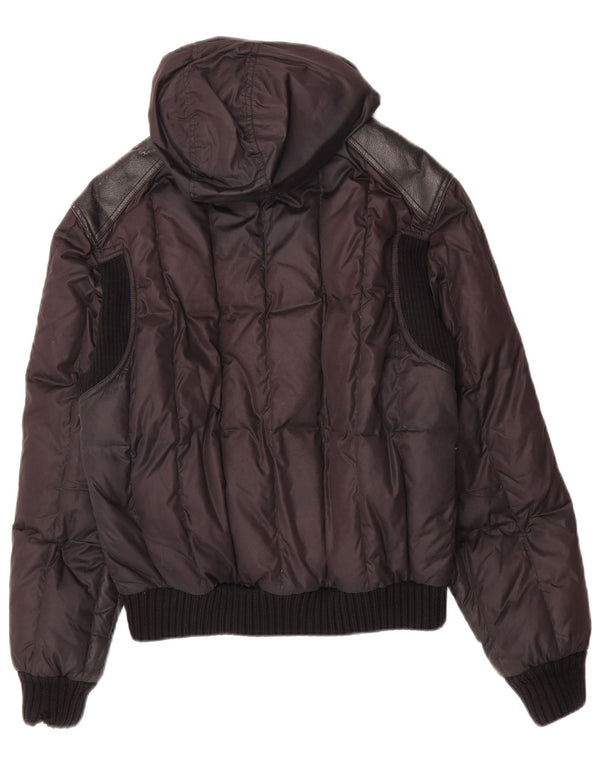 Refrigiwear Ανδρικό μπουφάν με κουκούλα Cruz UK 38 μεσαίο μαύρο πολυεστέρα