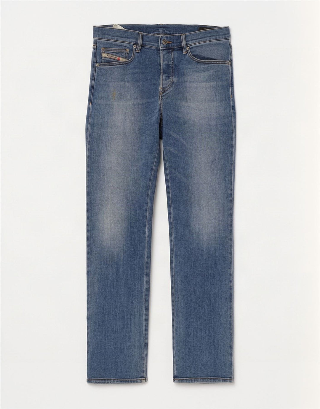 Jeans dritti D-Mihtry da donna Diesel W32 L30 cotone blu