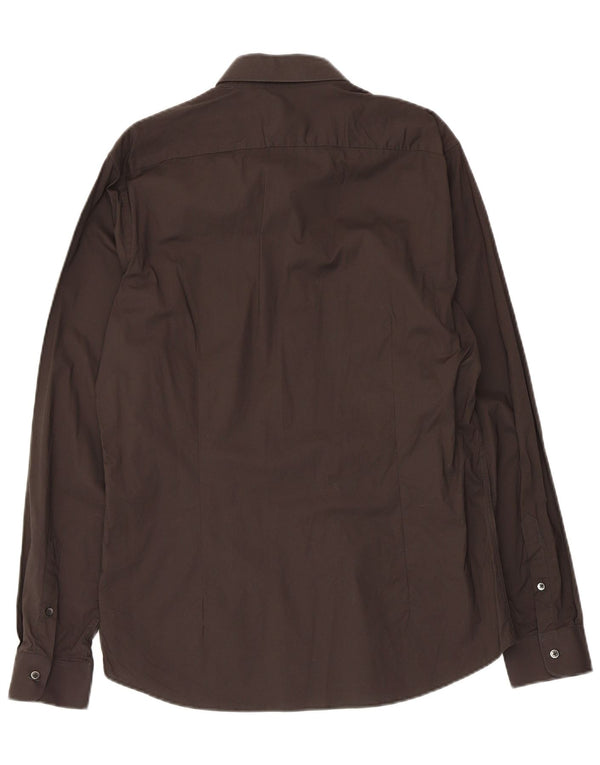 Reiss Chemise Slim Fit Homme Noir Coton