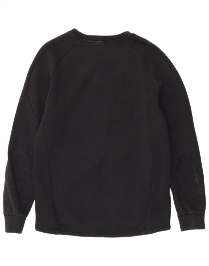 Puma Mens Top Long Sleeve Small Navy Blue Cotton