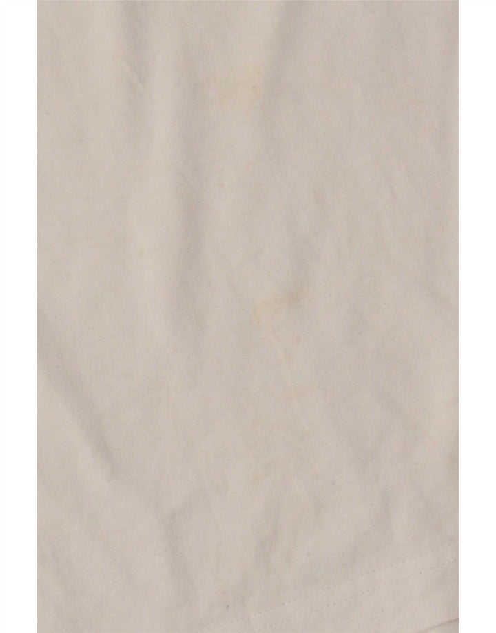 Tricou grafic pentru bărbați Adidas Top Medium White Bumbac
