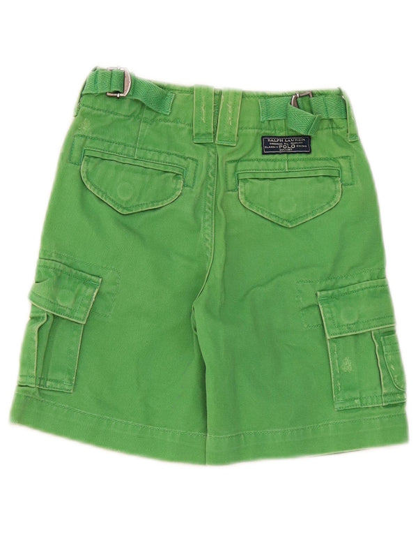 Polo Ralph Lauren Baby Boys Cargo Shorts 18-24 hónapos W22 zöld pamut
