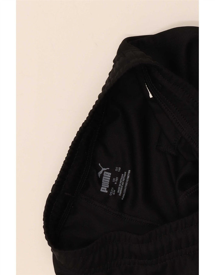 Puma Boys Tracksuit Trousers Joggers 9-10 Years Black