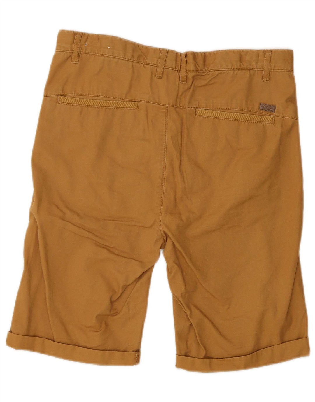 Zara Boys Cargo Shorts 13-14 Years W28 Brown Cotton