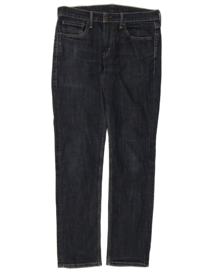 Levi's Mens 511 Slim Jeans W31 L32 Navy Blue Cotton