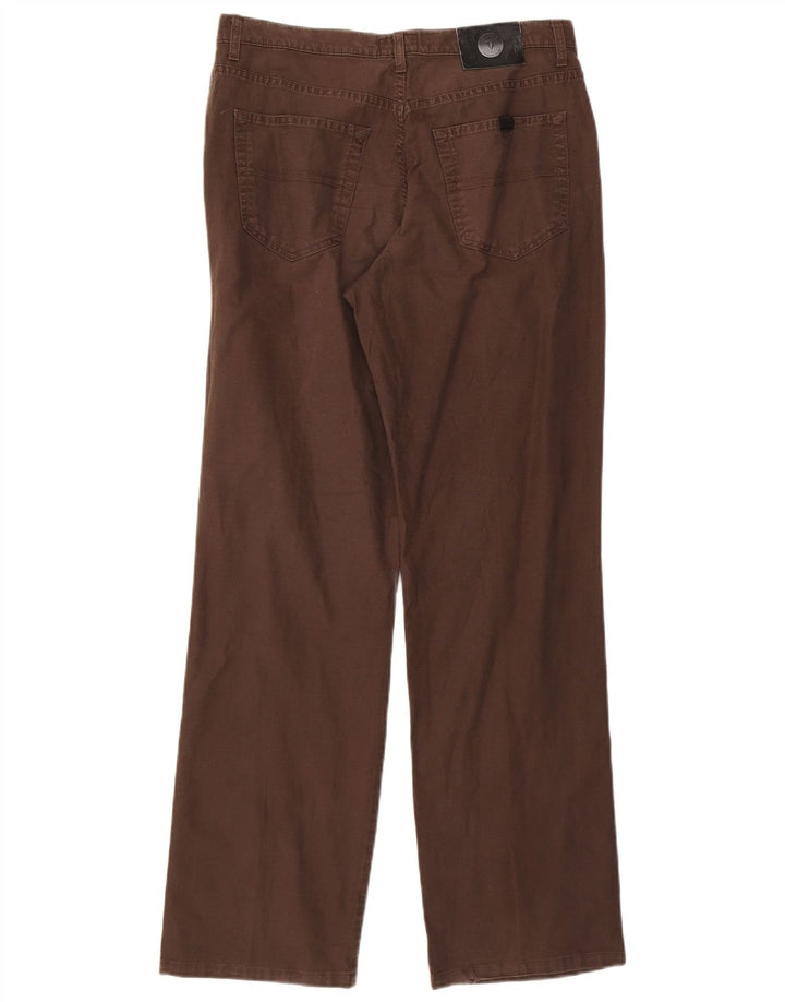 Calça masculina reta casual TRUSSARDI W36 L32 algodão marrom