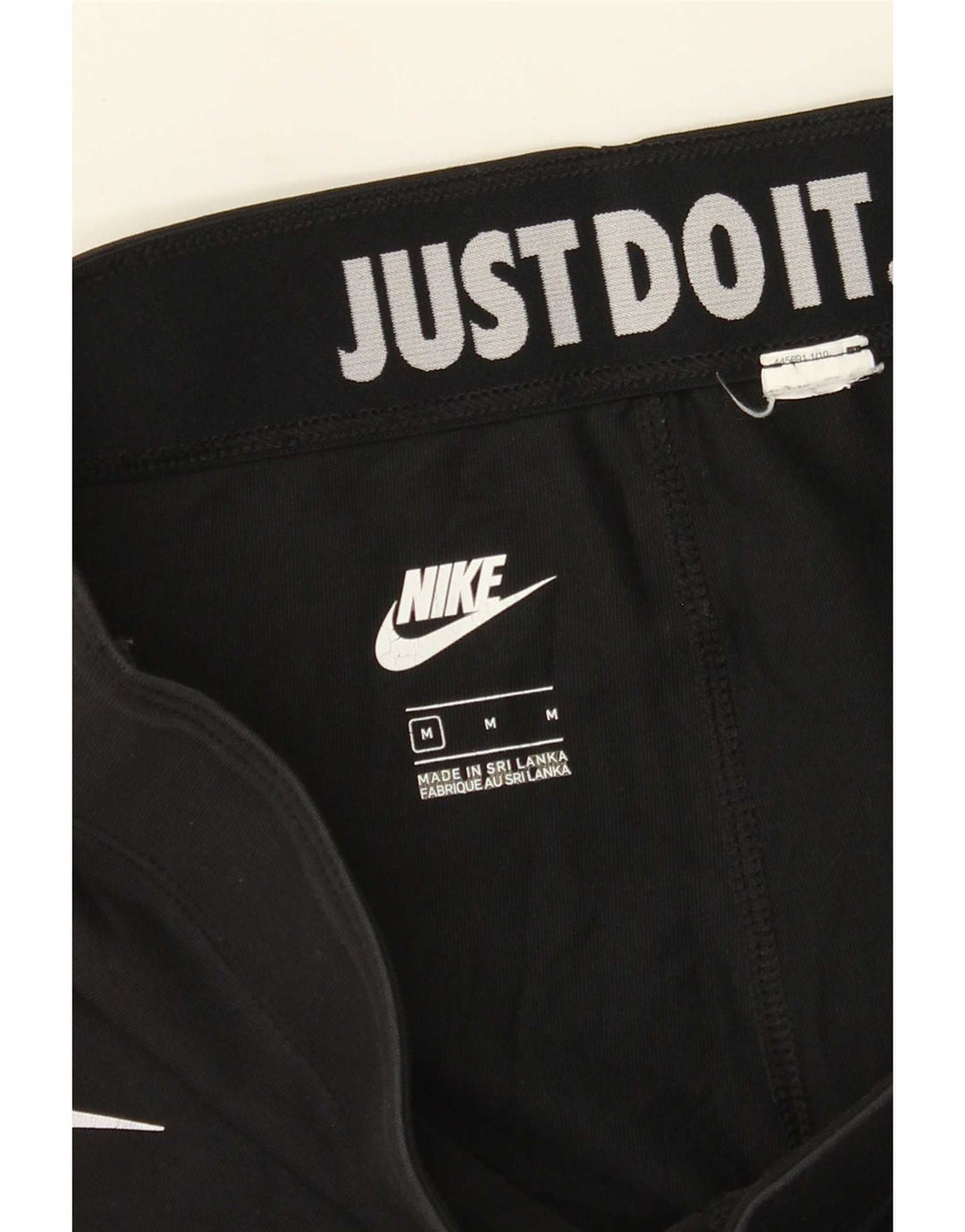Leggings grafic Nike pentru femei UK 12 Medium Black