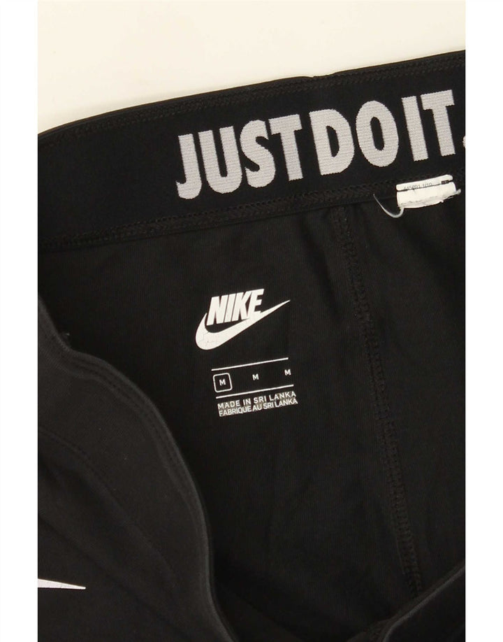 Leggings grafic Nike pentru femei UK 12 Medium Black