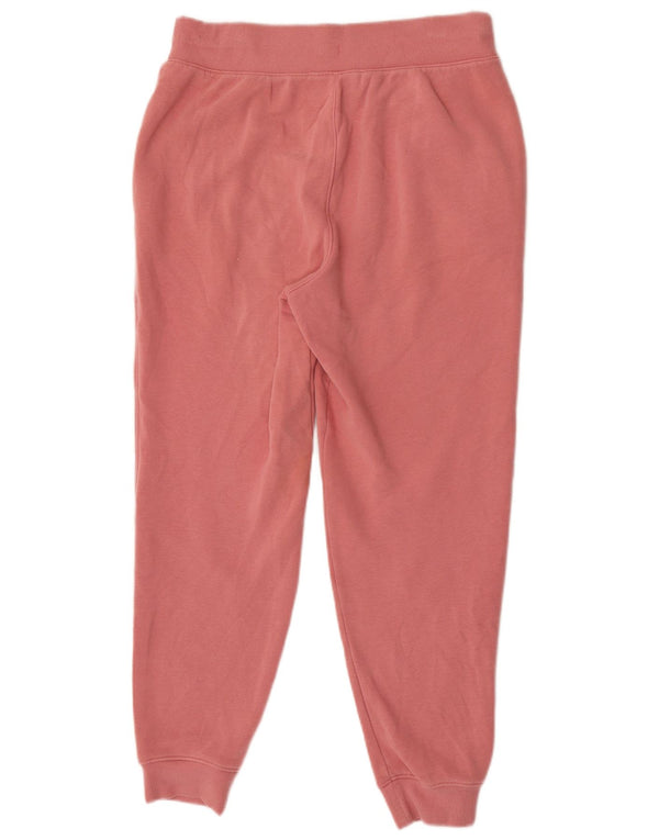 Fila Womens Tracksuit Trousers Joggers UK 14 Medium  Pink Cotton